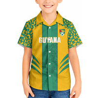 Guyana Football 2026 Custom Hawaiian Shirt Come On Golden Jaguars