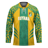 Guyana Football 2026 Custom Hockey Jersey Come On Golden Jaguars