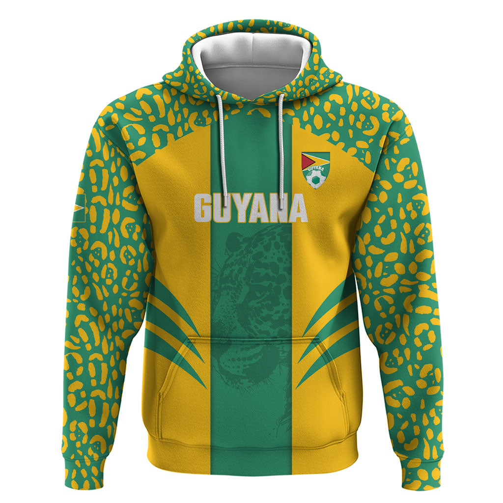 Guyana Football 2026 Custom Hoodie Come On Golden Jaguars