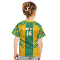 Guyana Football 2026 Custom Kid T Shirt Come On Golden Jaguars