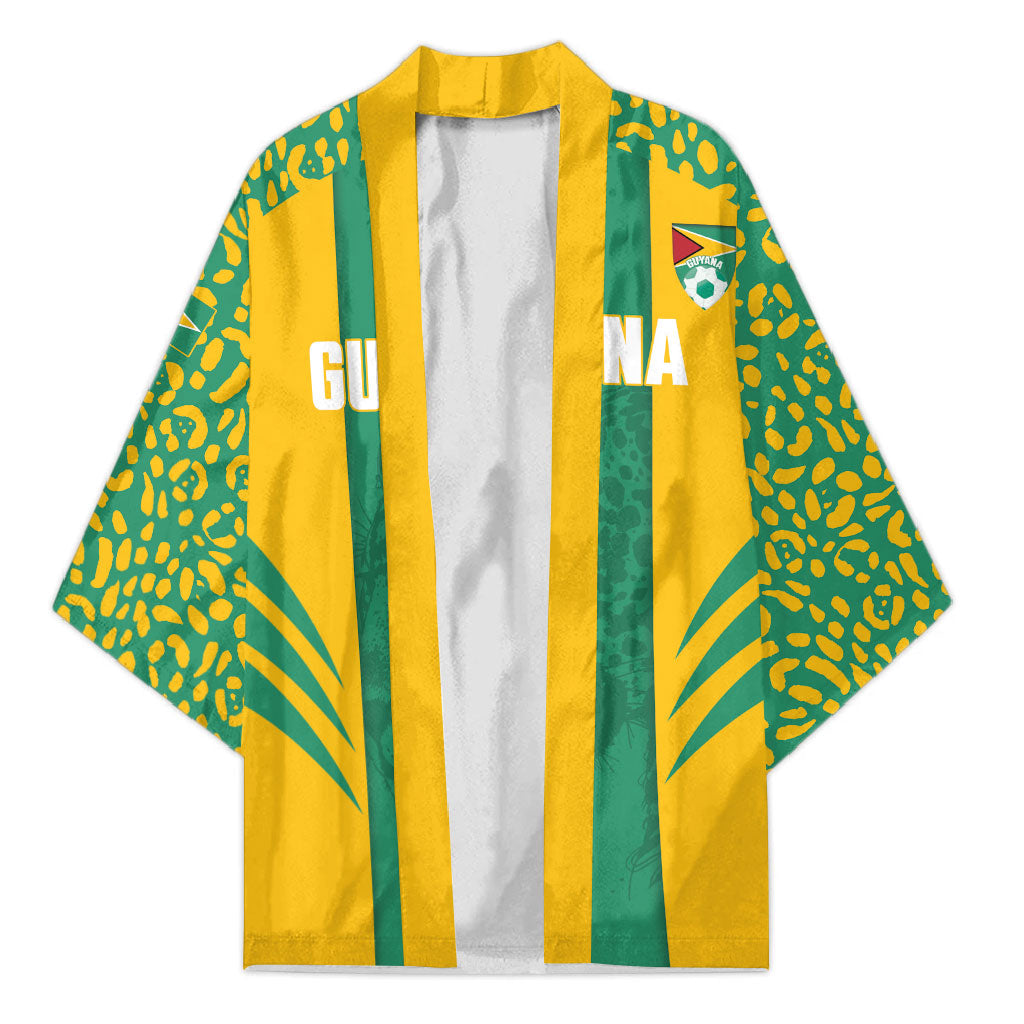 Guyana Football 2026 Custom Kimono Come On Golden Jaguars