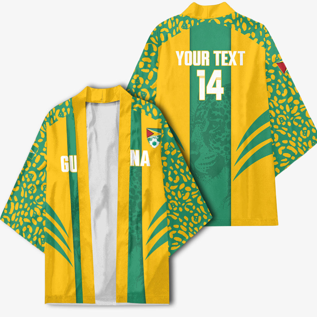 Guyana Football 2026 Custom Kimono Come On Golden Jaguars