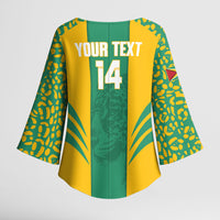 Guyana Football 2026 Custom Kimono Sleeve Blouse Come On Golden Jaguars