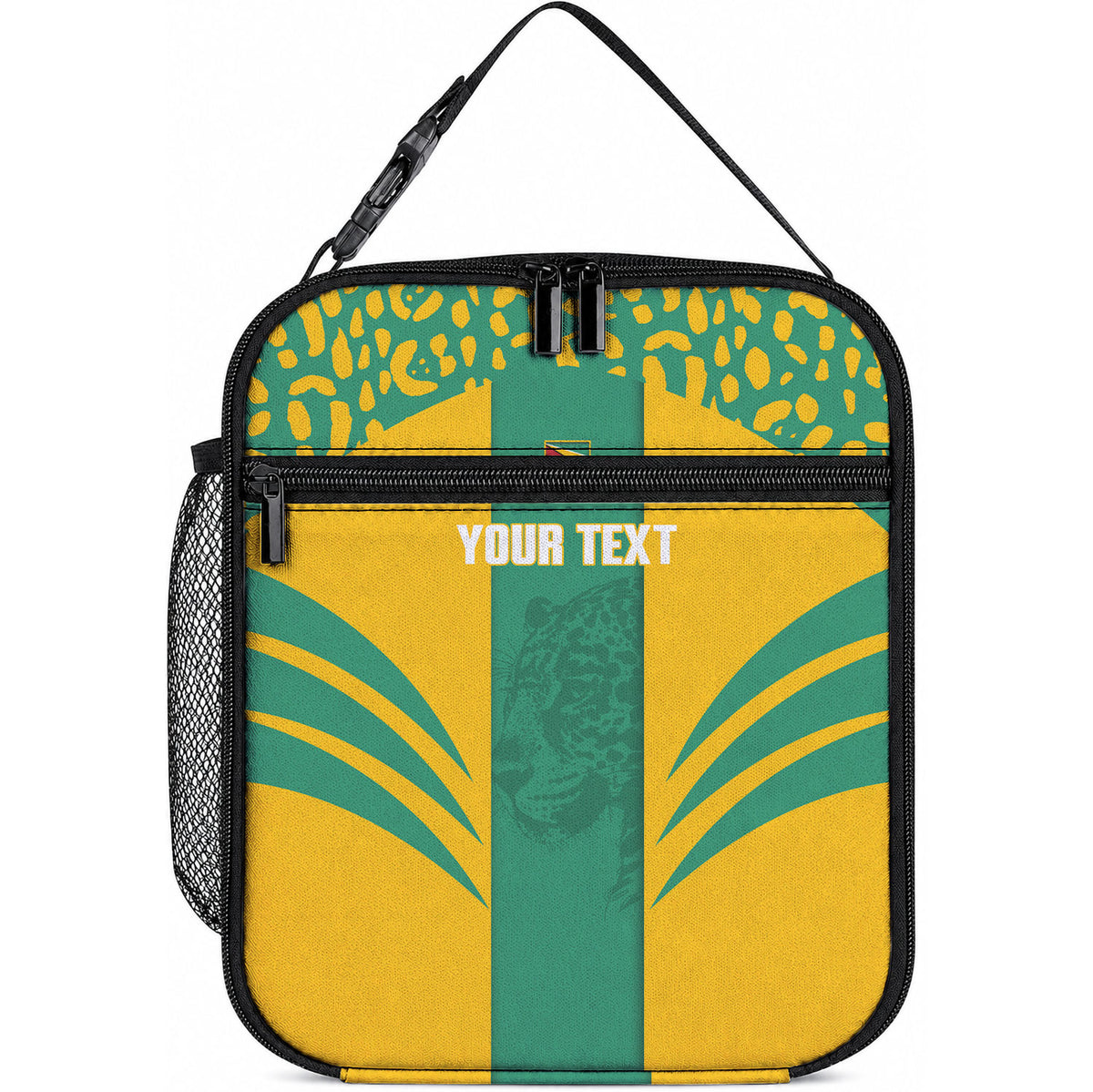 Guyana Football 2026 Custom Lunch Bag Come On Golden Jaguars