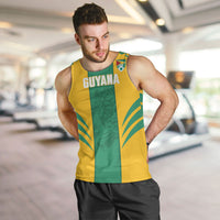 Guyana Football 2026 Custom Men Tank Top Come On Golden Jaguars