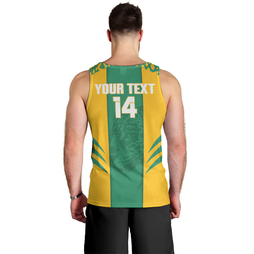 Guyana Football 2026 Custom Men Tank Top Come On Golden Jaguars