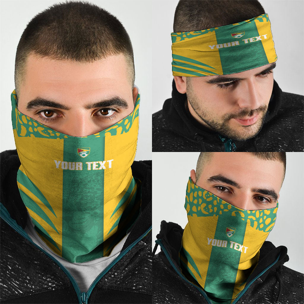 Guyana Football 2026 Custom Neck Gaiter Come On Golden Jaguars