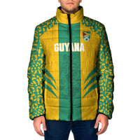 Guyana Football 2026 Custom Padded Jacket Come On Golden Jaguars