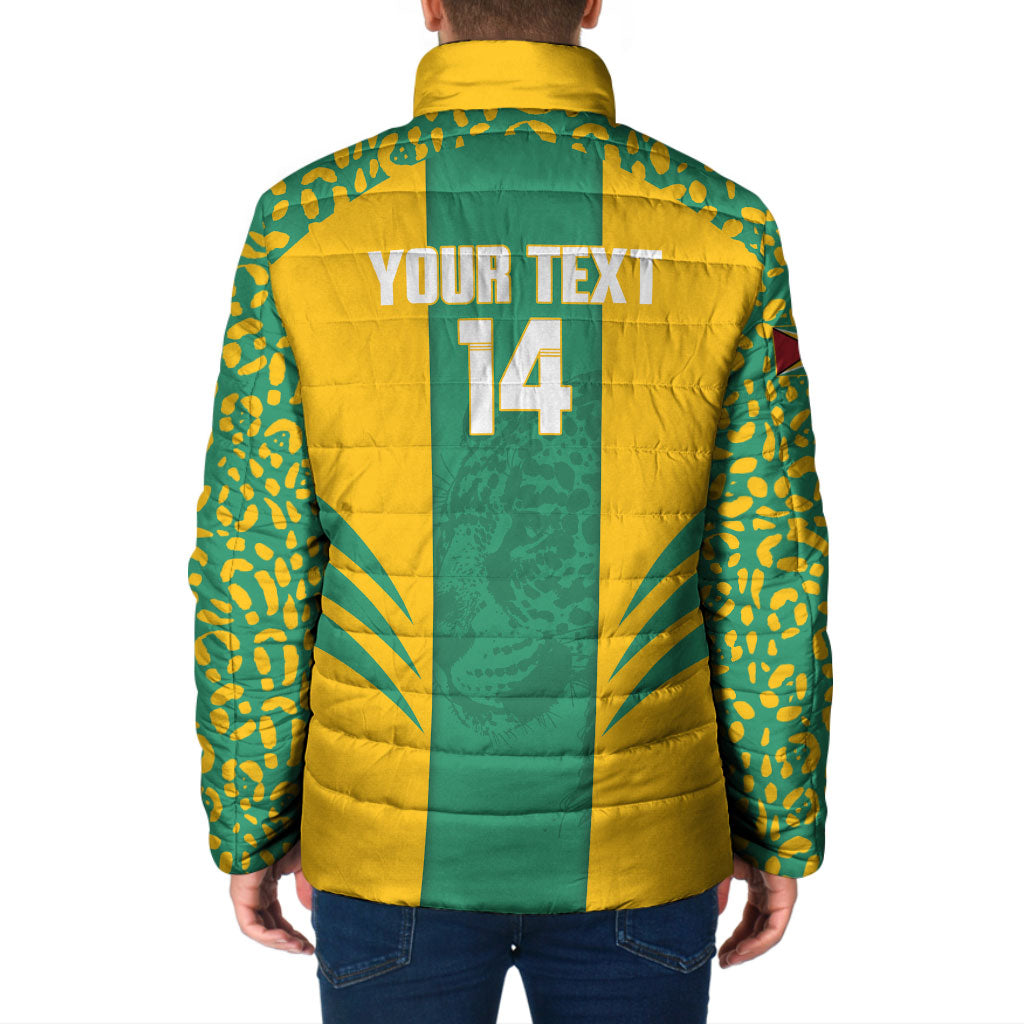 Guyana Football 2026 Custom Padded Jacket Come On Golden Jaguars