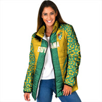Guyana Football 2026 Custom Padded Jacket Come On Golden Jaguars