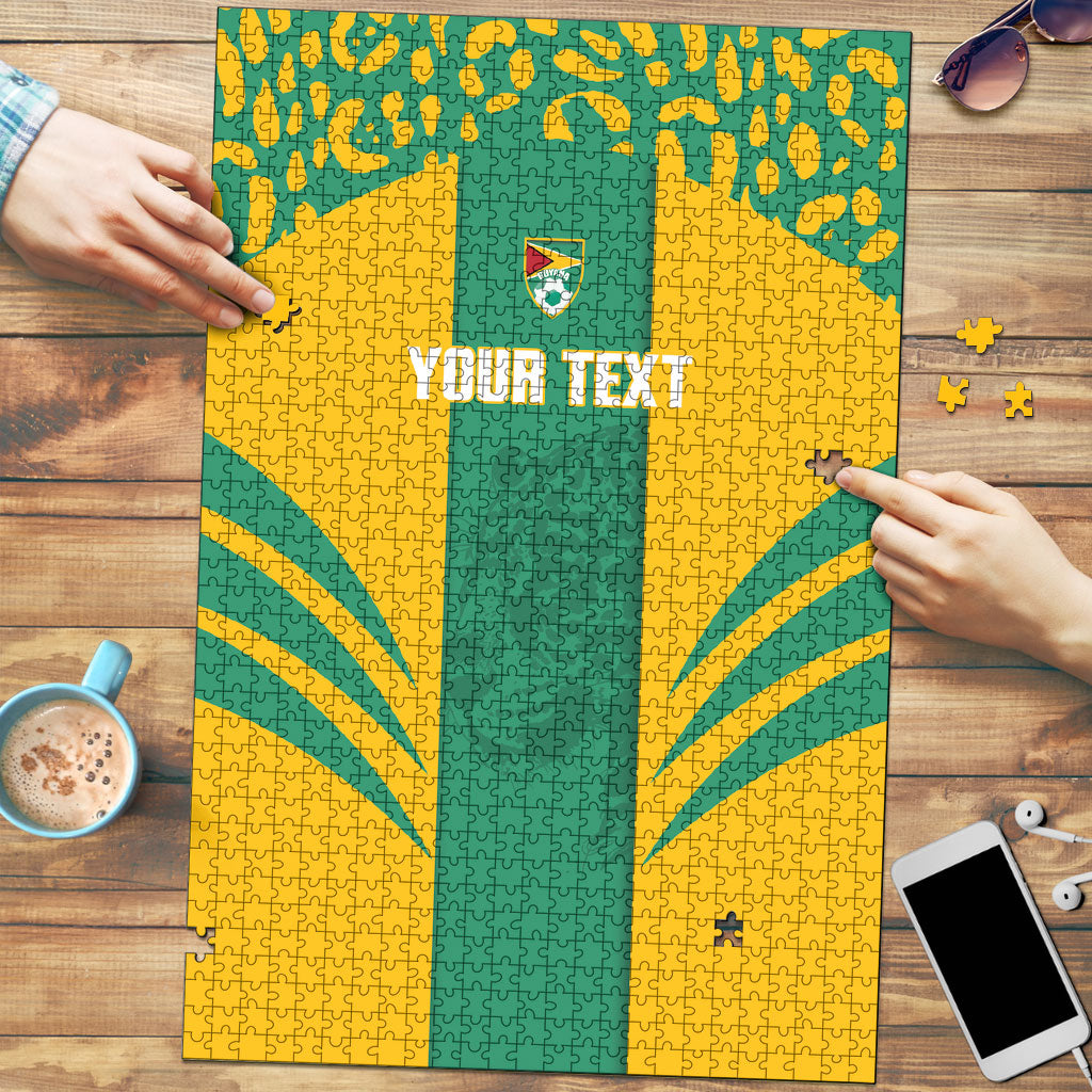 Guyana Football 2026 Custom Puzzle Come On Golden Jaguars