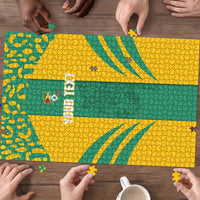 Guyana Football 2026 Custom Puzzle Come On Golden Jaguars