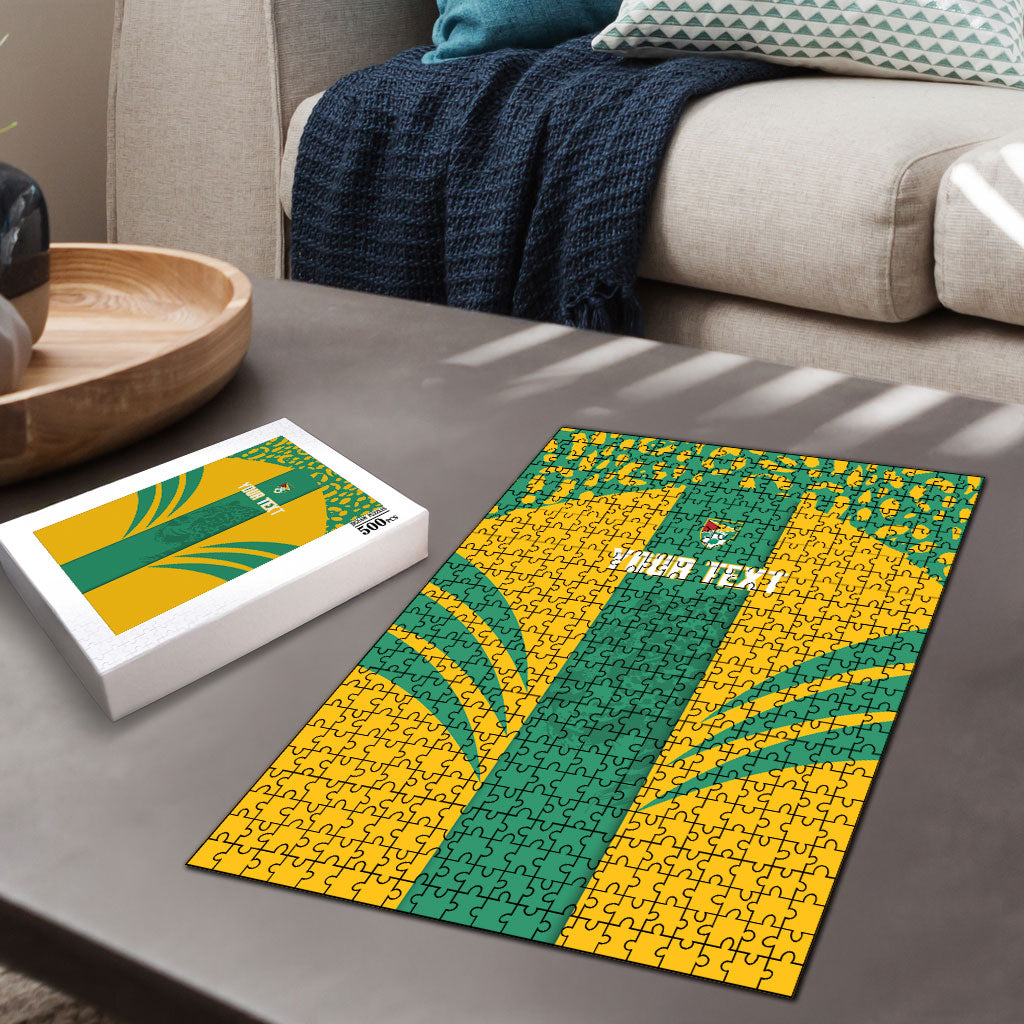 Guyana Football 2026 Custom Puzzle Come On Golden Jaguars