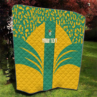 Guyana Football 2026 Custom Quilt Come On Golden Jaguars