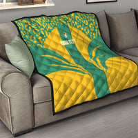 Guyana Football 2026 Custom Quilt Come On Golden Jaguars
