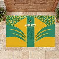 Guyana Football 2026 Custom Rubber Doormat Come On Golden Jaguars