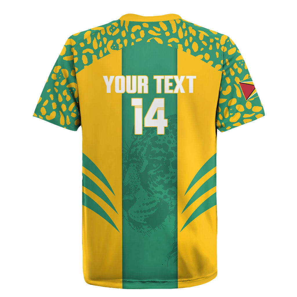 Guyana Football 2026 Custom Rugby Jersey Come On Golden Jaguars