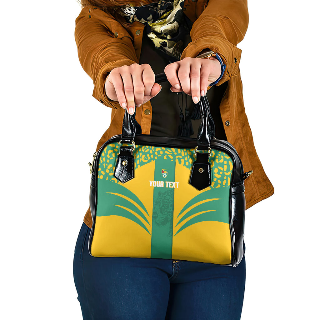 Guyana Football 2026 Custom Shoulder Handbag Come On Golden Jaguars