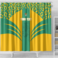 Guyana Football 2026 Custom Shower Curtain Come On Golden Jaguars