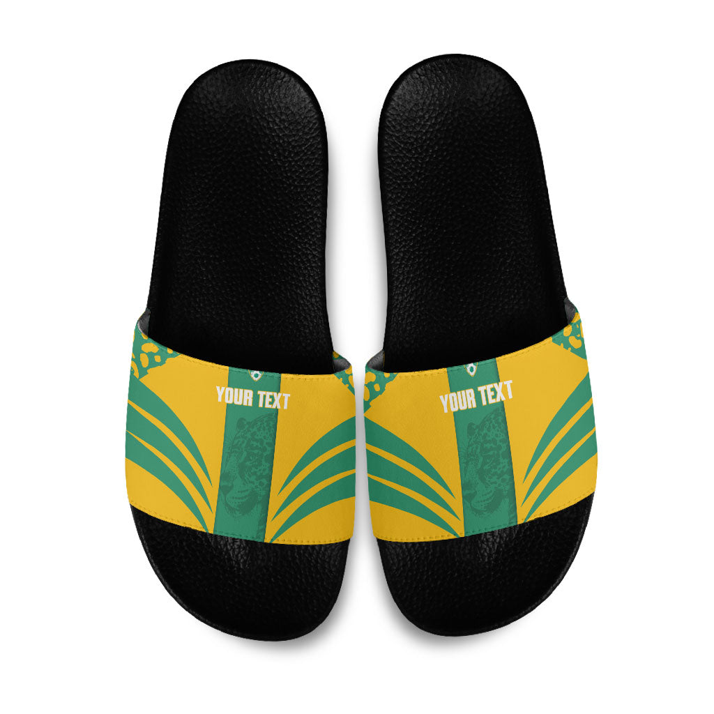Guyana Football 2026 Custom Slide Sandals Come On Golden Jaguars