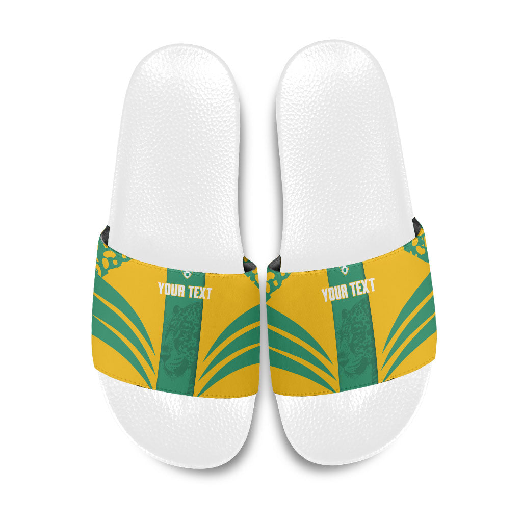 Guyana Football 2026 Custom Slide Sandals Come On Golden Jaguars