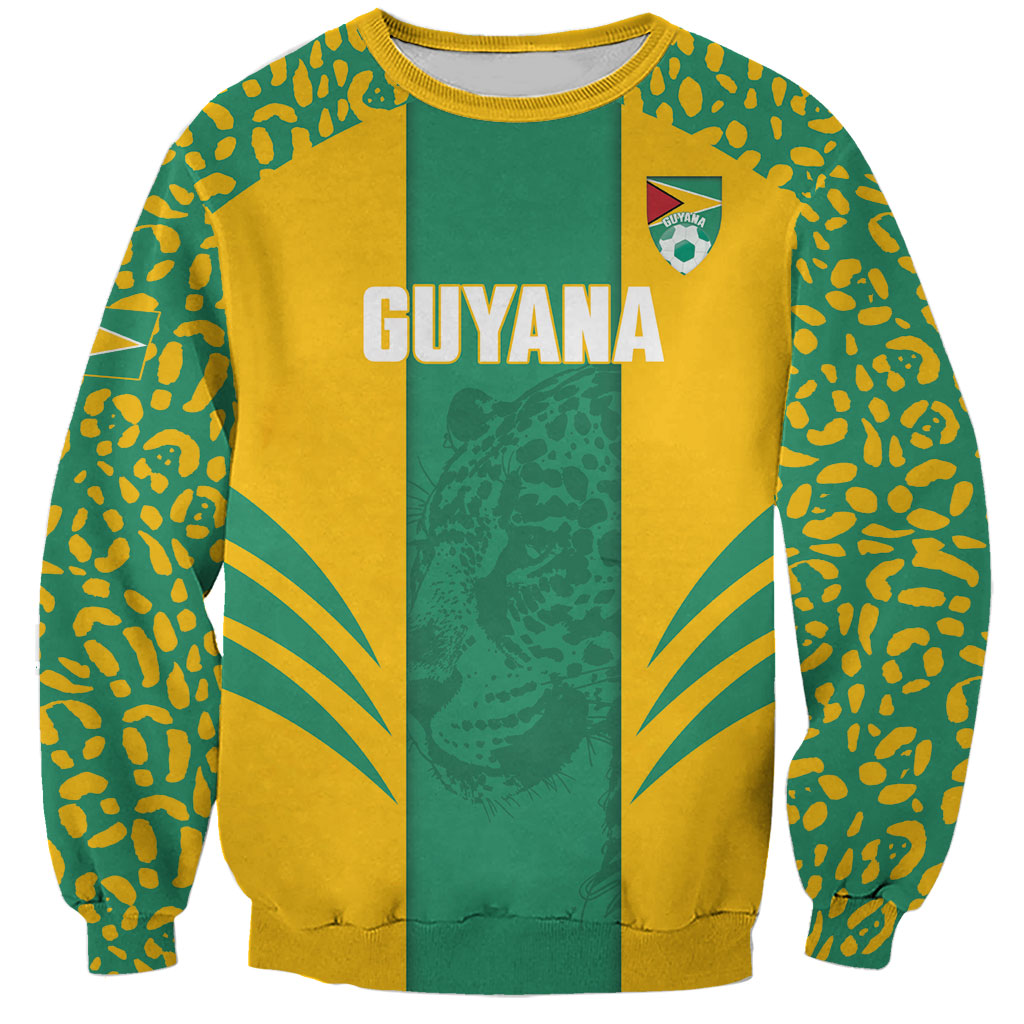 Guyana Football 2026 Custom Sweatshirt Come On Golden Jaguars