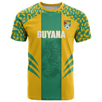 Guyana Football 2026 Custom T Shirt Come On Golden Jaguars
