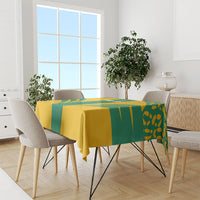 Guyana Football 2026 Custom Tablecloth Come On Golden Jaguars