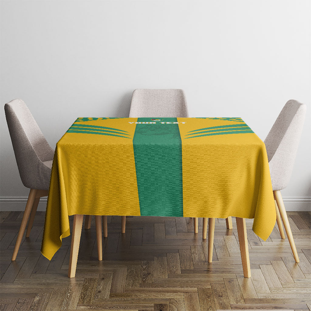 Guyana Football 2026 Custom Tablecloth Come On Golden Jaguars
