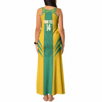Guyana Football 2026 Custom Tank Maxi Dress Come On Golden Jaguars