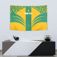 Guyana Football 2026 Custom Tapestry Come On Golden Jaguars