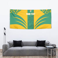Guyana Football 2026 Custom Tapestry Come On Golden Jaguars