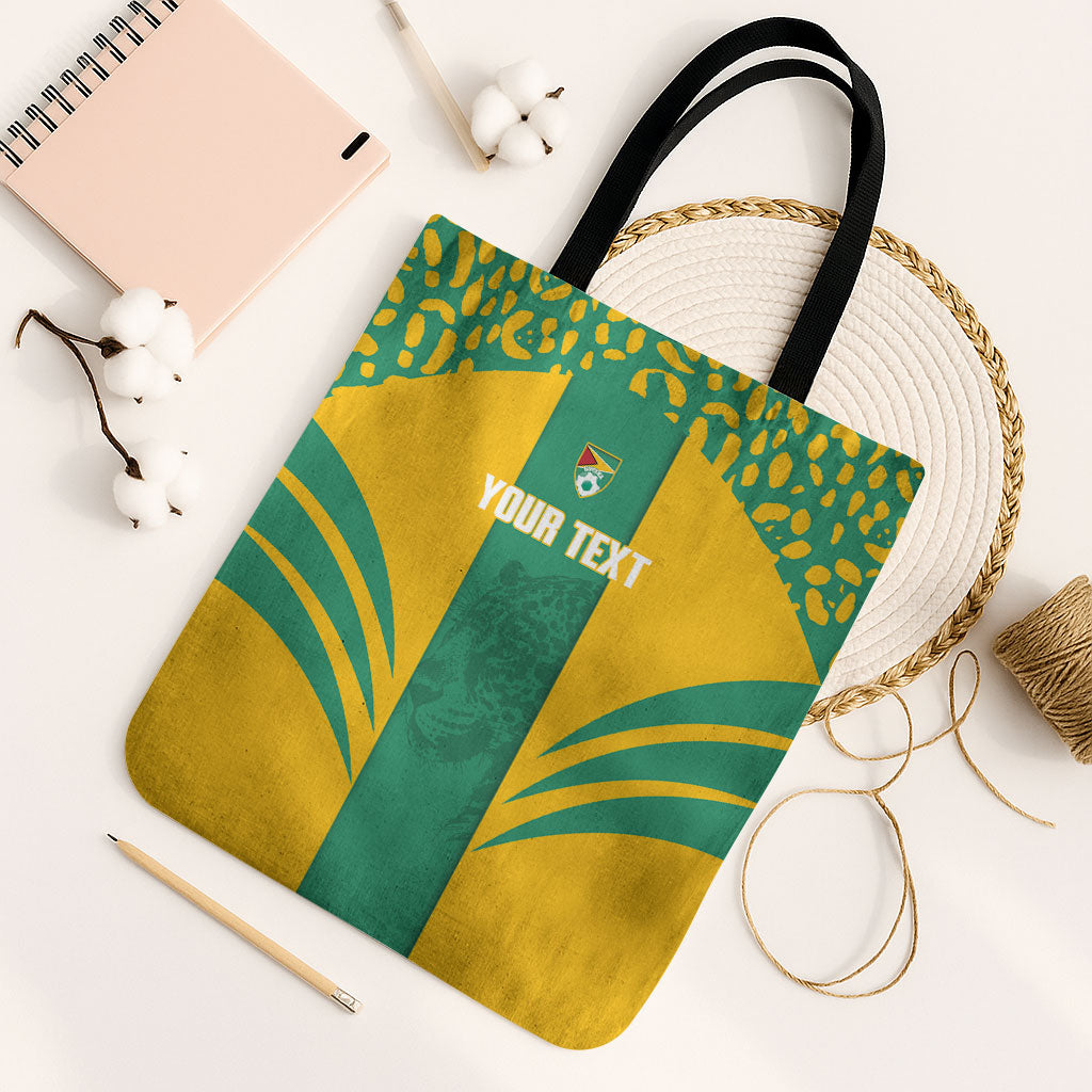 Guyana Football 2026 Custom Tote Bag Come On Golden Jaguars