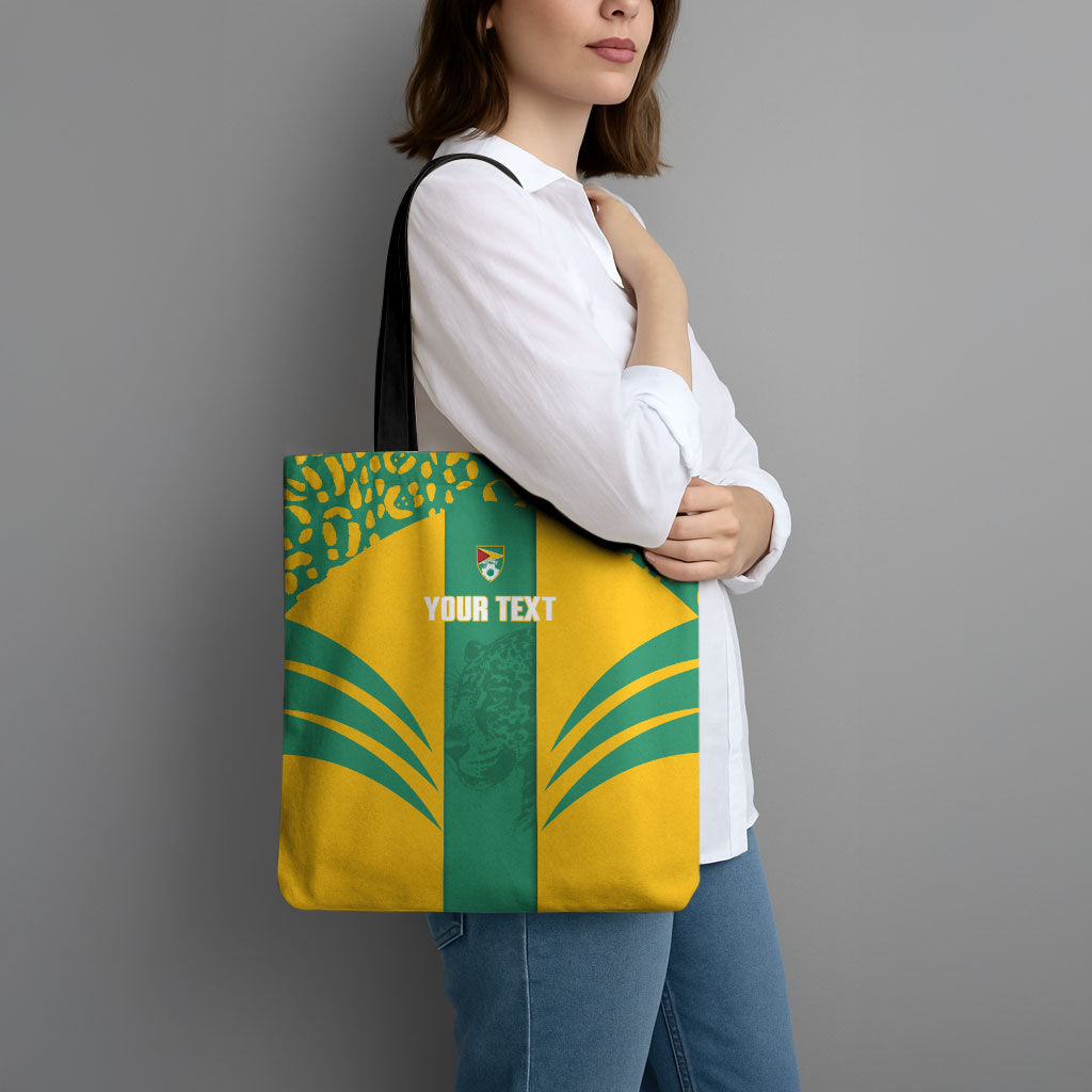 Guyana Football 2026 Custom Tote Bag Come On Golden Jaguars