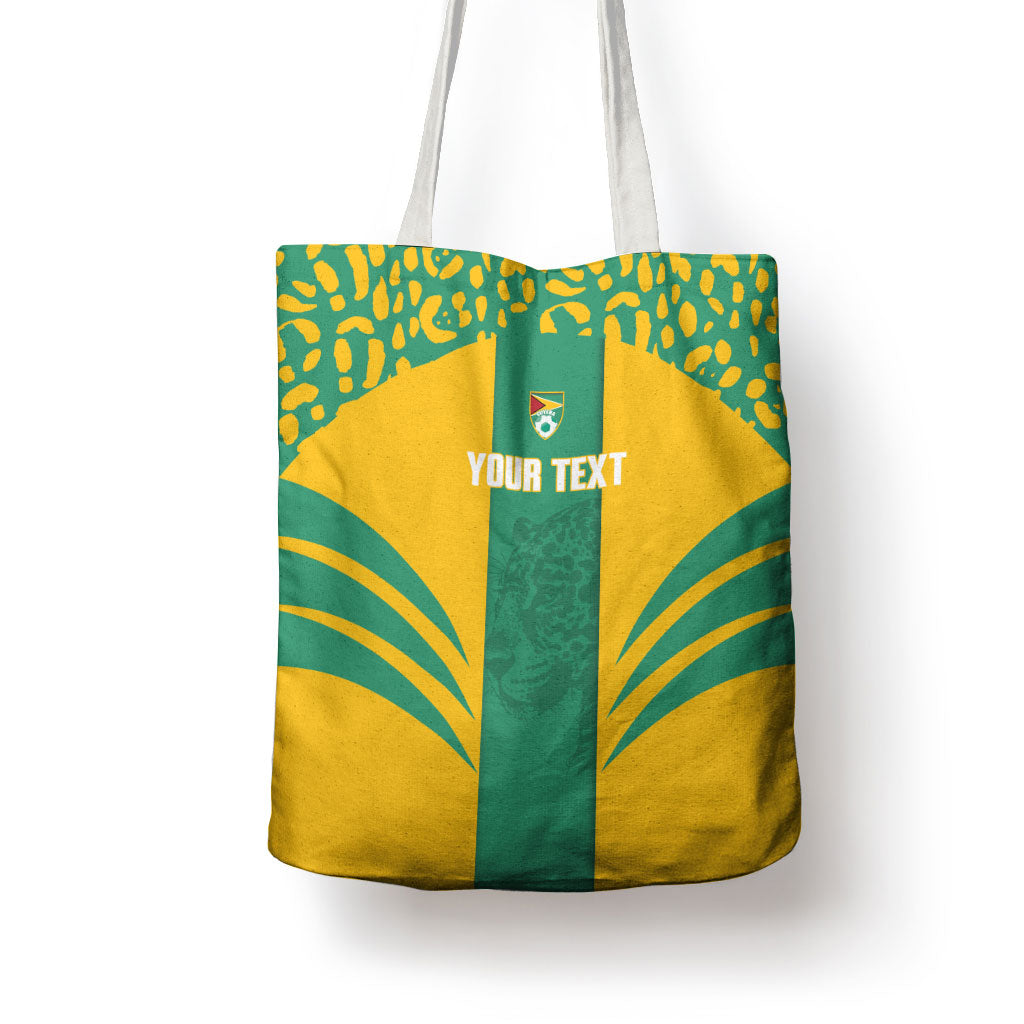 Guyana Football 2026 Custom Tote Bag Come On Golden Jaguars