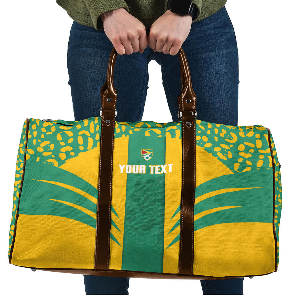 Guyana Football 2026 Custom Travel Bag Come On Golden Jaguars