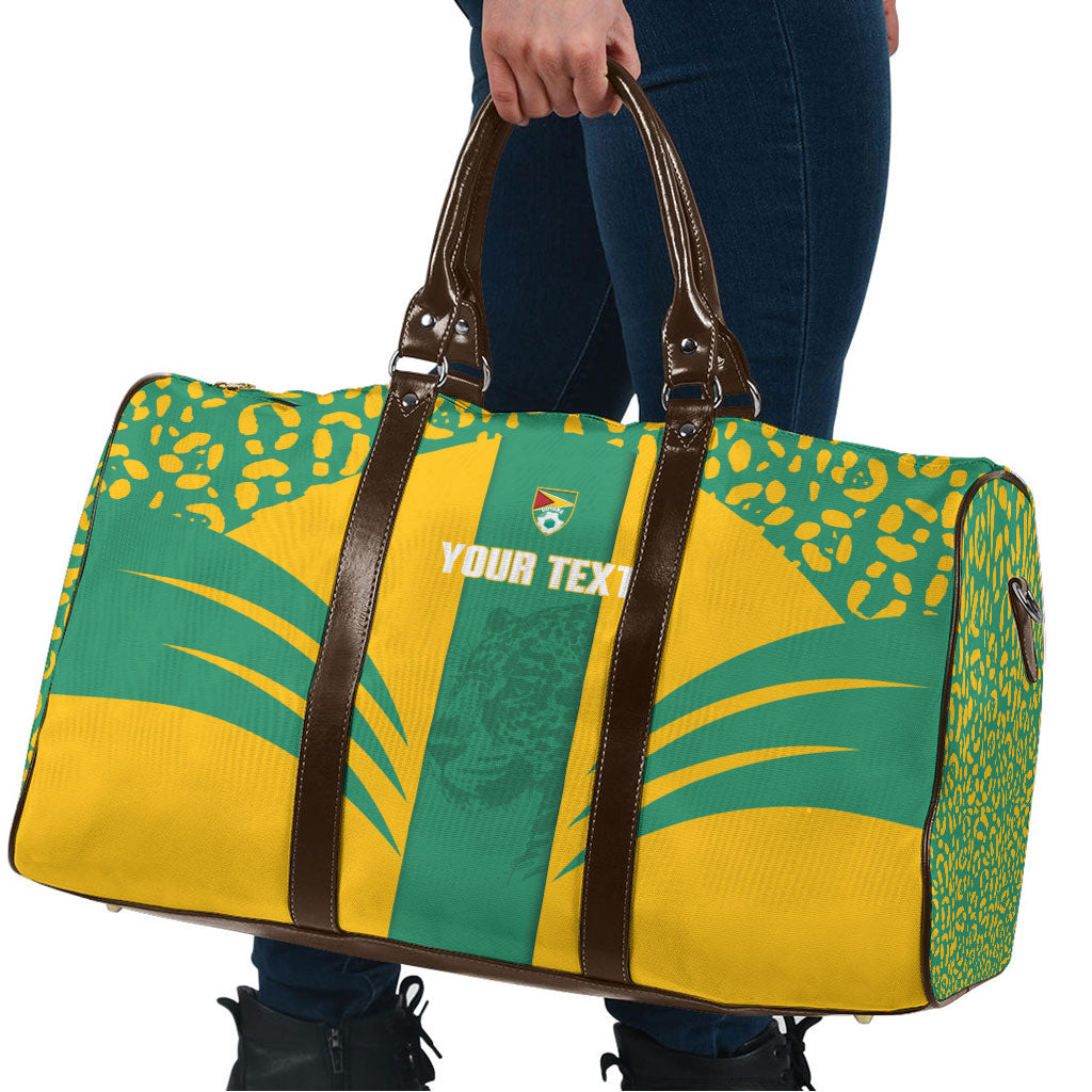 Guyana Football 2026 Custom Travel Bag Come On Golden Jaguars