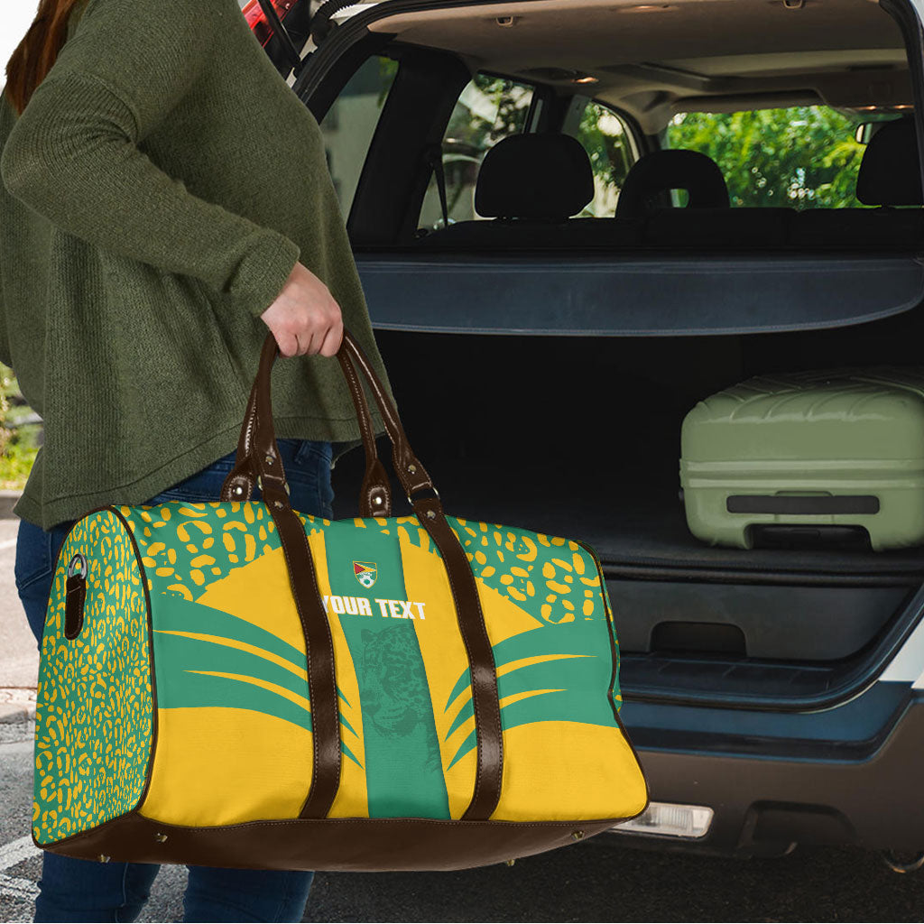 Guyana Football 2026 Custom Travel Bag Come On Golden Jaguars