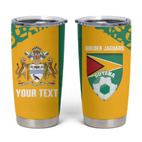 Guyana Football 2026 Custom Tumbler Cup Come On Golden Jaguars