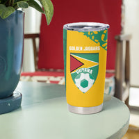 Guyana Football 2026 Custom Tumbler Cup Come On Golden Jaguars