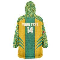 Guyana Football 2026 Custom Wearable Blanket Hoodie Come On Golden Jaguars
