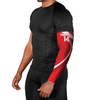 Puerto Rico Football 2026 Custom Arm Sleeves Vamos Los Boricuas Taino Sun