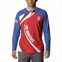 Puerto Rico Football 2026 Custom Button Sweatshirt Vamos Los Boricuas Taino Sun