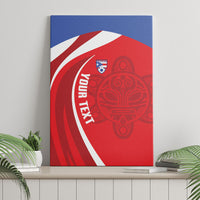 Puerto Rico Football 2026 Custom Canvas Wall Art Vamos Los Boricuas Taino Sun