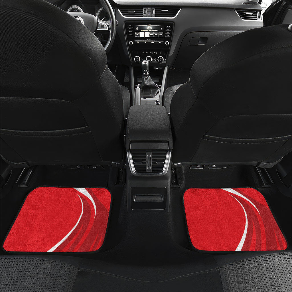 Puerto Rico Football 2026 Custom Car Mats Vamos Los Boricuas Taino Sun