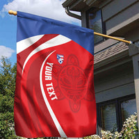 Puerto Rico Football 2026 Custom Garden Flag Vamos Los Boricuas Taino Sun