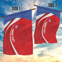 Puerto Rico Football 2026 Custom Garden Flag Vamos Los Boricuas Taino Sun
