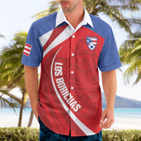 Puerto Rico Football 2026 Custom Hawaiian Shirt Vamos Los Boricuas Taino Sun