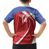 Puerto Rico Football 2026 Custom Hawaiian Shirt Vamos Los Boricuas Taino Sun