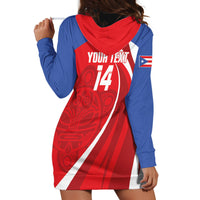 Puerto Rico Football 2026 Custom Hoodie Dress Vamos Los Boricuas Taino Sun